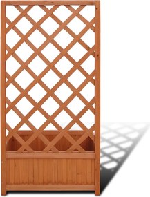 Γλάστρα με Καφασωτό 70 x 30 x 135 εκ.