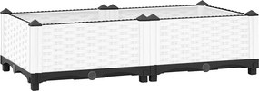 vidaXL Ζαρντινιέρα 80 x 40 x 23 εκ. από Πολυπροπυλένιο