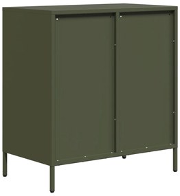 vidaXL Ντουλάπι Λαδί 68x39x73,5 εκ. από Χάλυβα Ψυχρής Έλασης