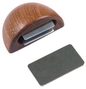 AMIG 407-21997 Στοπ Θύρας Ξύλινο Μαγνητικό Sapelli ø48