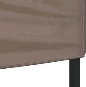 vidaXL Τέντα Εκδηλώσεων Πτυσσόμενη Taupe 3 x 3 μ.