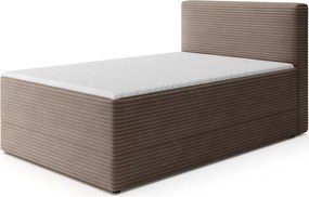 Επενδυμένο Κρεβάτι Mitalo-Μόκα-140 x 200