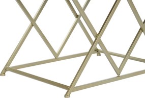 Σκαμπό DKD Home Decor 62 x 42 x 47 cm Μέταλλο