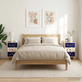 vidaXL Κομοδίνο MAINZ 2 τμχ. Sonoma Δρυς 36 x 33 x 60 εκ