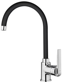 Μπαταρία Νεροχύτη Inox TEKA Περιστρεφόμενη IN 995 FN 3/8”-1/2’’EASY Μαύρο 53995120FN