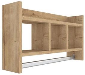 Ράφι Τοίχου ArteLibre DRAPER Φυσικό Μοριοσανίδα/Μελαμίνη 64x14x35cm