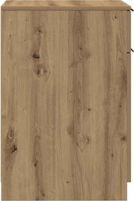 vidaXL Ντουλάπι Γραφείου Artisan Δρυς 33x50x75 εκ. Επεξεργασμένο Ξύλο