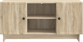 vidaXL Ντουλάπι TV 102 x 34,5 x 50 εκ. Sonoma Δρυς Επεξεργασμένο Ξύλο