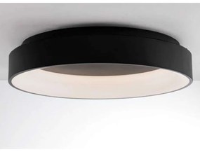 Φωτιστικό Οροφής - Πλαφονιέρα Noah LED-NOAH-PL60-NER 60W Led Φ60cm 13cm Black Luce Ambiente Design Aluminium