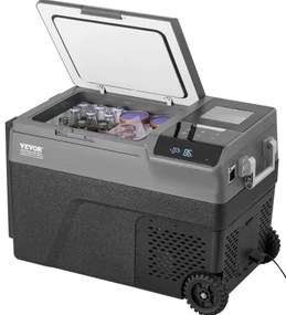 VEVOR Portable Car Refrigerator Freezer w/ Ice Making Function 35 L Single Zone