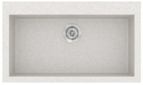 Sanitec Classic 333 Metallic Ice Ένθετος Νεροχύτης 80cm
