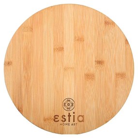 Επιφάνεια Κοπής Essentials Στρογγυλό Bamboo 28cm Estia 01-13769