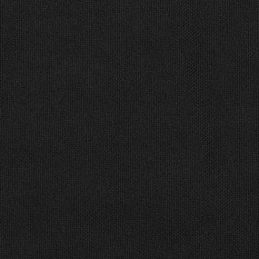 Κουρτίνες Συσκότ. με Γάντζους/'Οψη Λινού 2 τεμ Μαύρο 140x245 εκ - Μαύρο