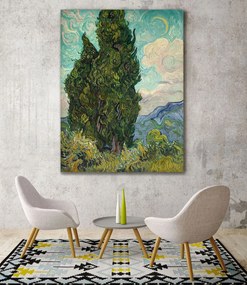 Πίνακας σε καμβά με δέντρο KNV880 45cm x 65cm
