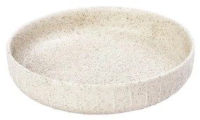 Μπωλ Σερβιρίσματος Ρηχό Stoneware Gobi White-Sand Matte ESPIEL 13,5x3,4εκ. OW2023K6