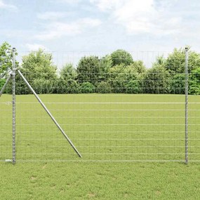 vidaXL Φράχτης Εuro 1,5 x 10 m Σίδηρος με επικάλυψη PVC