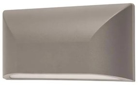 Απλίκα LED Εξωτερικού Χώρου Eurolamp 145-52052 Grey