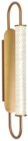 Φωτιστικό Τοίχου 43056 Led 12W 3CCT 1260Lm 12x50cm Gold Inlight