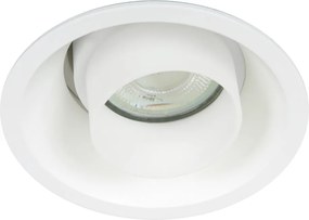 Σποτ Χωνευτό Κινητό Novo 1 GU10 ⌀9,3cm Λευκό