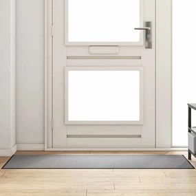 vidaXL Πατάκι Πόρτας Ορθογώνιο Γκρι 60x180 εκ