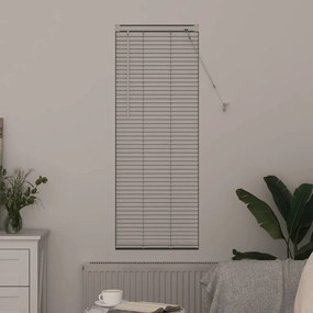 vidaXL Βενετσιάνικες Ρόδες Λευκό 130 x 50 εκ Αλουμίνιο