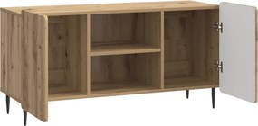 vidaXL Ντουλάπι TV 102 x 34,5 x 52 εκ Artisan Δρυς Επεξεργασμένο Ξύλο