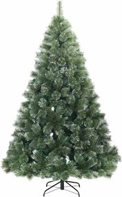 vidaXL Τεχνητό Χριστουγεννιάτικο Δέντρο Πράσινο 180 cm ΠΕ και PVC