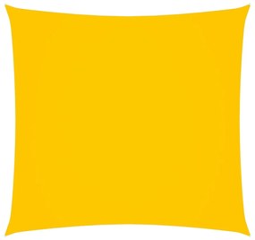 vidaXL Πανί Σκίασης Τετράγωνο Κίτρινο 3,6 x 3,6 μ. από Ύφασμα Oxford