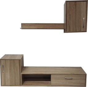 Σύνθετο σαλονιού Ranian pakoworld μελαμίνης sonoma