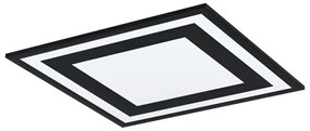 Φωτιστικό Οροφής Eglo 99038 SAVATARILA Μαύρο Ματ (Black Mat) 4000K