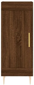 vidaXL Ντουλάπι Καφέ Δρυς 34,5 x 34 x 90 εκ. Επεξεργασμένο Ξύλο