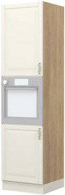 Επιδαπέδιο ντουλάπι φούρνου ψηλό Toscana K23-60-2KR-Δρυς - 60.00Χ60.00Χ235.00cm