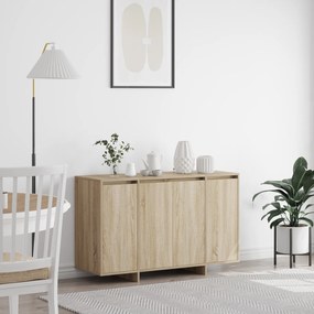 vidaXL Πλευρικό Γραφείο Sonoma Oak Sonoma Oak Επεξεργασμένο ξύλο
