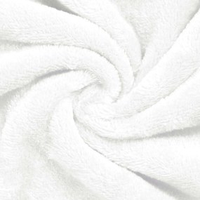 vidaXL Ρόμπα χωρίς Κουκούλα Λευκό m Φανέλα