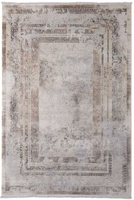 Σετ Χαλιά Κρεβατοκάμαρας 3Τμχ Allure 17496 Beige-Grey Royal Carpet SET(2 66X140&amp;66X220) Πολυέστερ