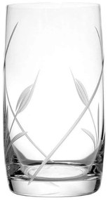 Ποτήρι Σωλήνα Calla Ideal CLX25015061 380ml Clear Από Κρύσταλλο Βοημίας Κρύσταλλο