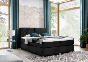 Επενδυμένο κρεβάτι Jodla-Gkri Anoixto-200 x 200