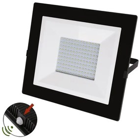Προβολέας LED SMD 100W Φωτοκύτταρο Μαύρο 120° IP65 3-03010011 Lumen-3-03010011-Μαύρο 3-03010011