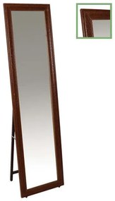 Καθρέπτης Δαπέδου-Τοίχου Ξύλινος 40x148 Ε7185,3  Καρυδί Mdf, Glass