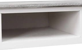 vidaXL Γραφείο Γκρι 110 x 45 x 76 εκ. Ξύλινο