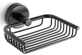 Σαπουνοθήκη Uno 1303 55 13x14x5,5cm Black Karag Stainless Steel
