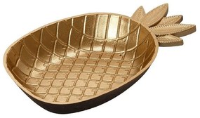 Διακοσμητικό Μπωλ Ανανάς (Σετ 3Τμχ) ASL117 16x10,5cm Gold Espiel Polypropylene