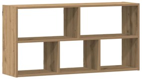 vidaXL Ράφι Τοίχου Αρτισιανή Δρυς 100x25x50 εκ. από Επεξεργασμένο Ξύλο