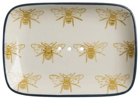 ΔΙΣΚΟΣ ΣΑΠΟΥΝΙΟΥ 14.3x10.3cm SOPHIE ALLPORT - STONEWARE BEES