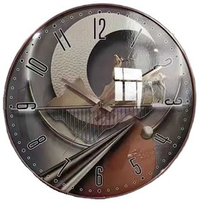 Ρολόι τοίχου - FHS-B625-7 - 505022 - Rose Gold-505022_rg