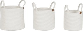 Σετ Καλαθιών Home ESPRIT Σύγχρονη 30 x 30 x 28 cm