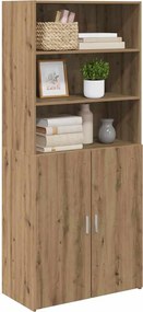 vidaXL Highboard Artisan Oak 80 x 42,5 x 185 εκ Επεξεργασμένο ξύλο