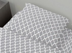 Μαξιλαροθήκη Βαμβακερή 50x70εκ. Windows 135 Grey DimCol