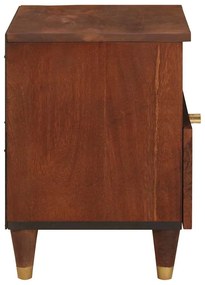 vidaXL Κομοδίνα με συρτάρι 2 pcs 40 x 33 x 46 εκ.