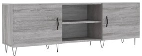 vidaXL Έπιπλο Τηλεόρασης Γκρι Sonoma 150x30x50 εκ. από Επεξεργ. Ξύλο